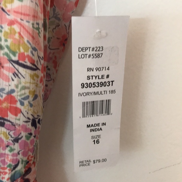 NEW MSK Womens Short Sleeve Midi Shirt Dress - Picture 6 of 9